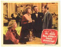 8p684 MISS GRANT TAKES RICHMOND LC #2 '49 Lucille Ball, William Holden & cast at party!