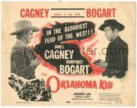 8p164 OKLAHOMA KID TC R56 James Cagney, Humphrey Bogart, bloodiest feud of the west!