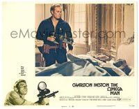 8p718 OMEGA MAN LC #6 '71 Charlton Heston is the last man alive, and he's not alone!