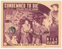 8p739 OVERLAND WITH KIT CARSON chapter 2 LC '39 Wild Bill Elliot, Condemned to Die!