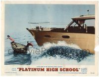 8p757 PLATINUM HIGH SCHOOL LC #7 '60 the inside story of a school where money can buy murder!