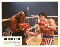 8p795 ROCKY III LC #6 '82 Sylvester Stallone fighting Mr. T in the boxing ring!