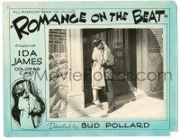 8p798 ROMANCE ON THE BEAT lobby card '45 all-black cast, Ida James The Shoo-Shoo Baby Girl!