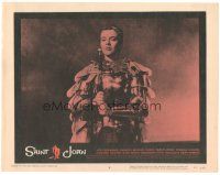 8p802 SAINT JOAN LC #8 '57 Otto Preminger, Saul Bass border art, Jean Seberg as Joan of Arc!