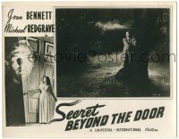 8p808 SECRET BEYOND THE DOOR Canadian LC '47 Joan Bennett in Fritz Lang film noir!