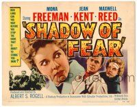 8p200 SHADOW OF FEAR TC '56 Albert S. Rogell's Before I Wake, Mona Freeman & Jean Kent!