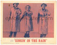 8p826 SINGIN' IN THE RAIN LC #1 R62 Gene Kelly, Donald O'Connor, Debbie Reynolds, deleted scene!