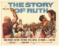 8p230 STORY OF RUTH TC '60 Stuart Whitman, Tom Tryon, Biblical epic!