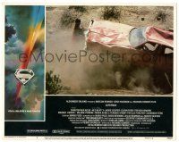 8p882 SUPERMAN LC #5 '78 special effects scene of Christopher Reeve lifting a car!
