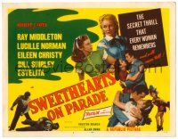8p233 SWEETHEARTS ON PARADE TC '53 the secret thrill that every woman remembers!