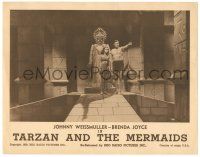 8p890 TARZAN & THE MERMAIDS LC R59 Johnny Weissmuller in temple w/sexy Linda Christian!