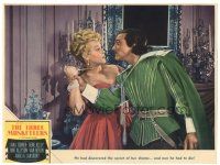 8p911 THREE MUSKETEERS LC '48 Gene Kelly as D'Artagnan discovers sexy Lana Turner's shame!