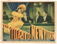 8p926 TOAST OF NEW YORK LC '37 Cary Grant, Edward Arnold & Jack Oakie watch Thelma Leeds!