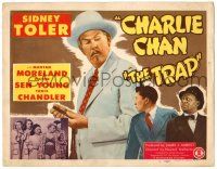 8p252 TRAP TC '46 Sidney Toler as Charlie Chan, Mantan Moreland, Victor Sen Young