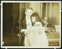 8p950 MABEL NORMAND LC '18 romantic image of the actress embracing Tom Moore!