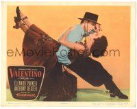 8p952 VALENTINO LC #2 '51 Eleanor Parker & Anthony Dexter as Rudolph in gaucho outfit!