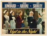 8p960 VIGIL IN THE NIGHT LC '40 George Stevens hospital drama, pretty Carole Lombard & nurses!