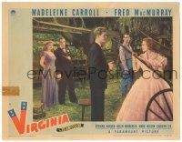 8p961 VIRGINIA LC '41 young Sterling Hayden & Madeleine Carroll, Fred MacMurray!