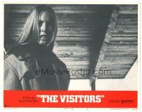 8p963 VISITORS LC #8 '72 directed by Elia Kazan, image of frightened woman!