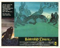 8p967 WATERSHIP DOWN LC #7 '78 based on Richard Adams' best seller, bunny art!