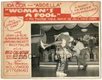 8p985 WOMAN'S A FOOL LC '47 cool image of dancers from all-black musical comedy!