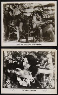 8r845 ANATAHAN 2 8x10 stills '54 cool images of Josef von Sternberg's Japanese movie!