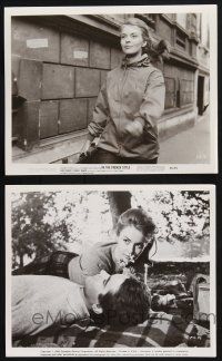 8r903 IN THE FRENCH STYLE 2 8x10 stills '63 sexy Jean Seberg in Paris, written by Irwin Shaw!