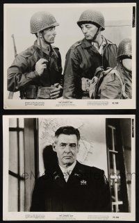 8r914 LONGEST DAY 2 8x10 stills '62 Zanuck's World War II D-Day movie, Robert Mitchum, Ryan!