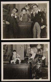 8r933 ORCHIDS & ERMINE 2 8x10 stills '27 candid Colleen Moore, Jack Mulhall w/ Alfred Santell, Lee!