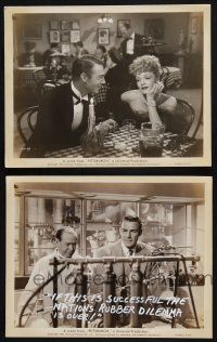 8r940 PITTSBURGH 2 8x10 stills '42 Randolph Scott, with gorgeous Marlene Dietrich & in lab!