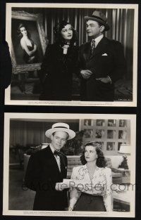 8r994 WOMAN IN THE WINDOW 2 8x10 stills '44 Fritz Lang, Joan Bennett w/ Robinson, Duryea!