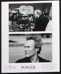 8r440 ABSOLUTE POWER 8 8x10 stills '97 Clint Eastwood, Gene Hackman, Ed Harris, Linney, Glenn, more