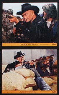8r441 ADIOS SABATA 8 color 8x10 stills '71 Yul Brynner aims to kill, and his gun does the rest!