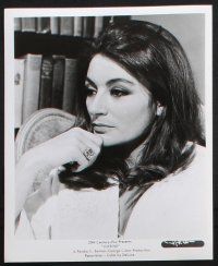 8r505 ANOUK AIMEE 7 8x10 stills '60s cool mostly close up portraits of the sexy French star!