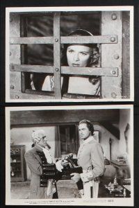 8r288 FLAME OF CALCUTTA 17 8x10 stills '53 Denise Darcel, Patric Knowles, blood-lusting barbarians!