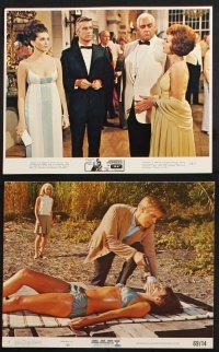 8r150 GEORGE PEPPARD 7 color 8x10 stills '60s with Raymond Burr in P.J., House of Cards, more!