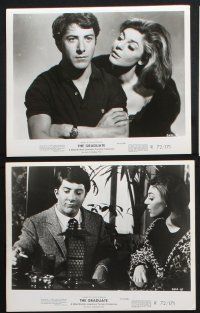 8r584 GRADUATE 6 8x10 stills R72 Dustin Hoffman, Anne Bancroft, Katharine Ross, Mike Nichols!