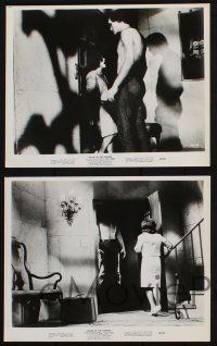8r714 HOUSE OF THE DAMNED 4 8x10 stills '63 Richard Kiel, wild wacky haunted house horror!