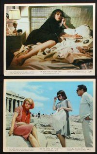 8r152 IN THE COOL OF THE DAY 7 color 8x10 stills '63 Jane Fonda, Peter Finch, Angela Lansbury!