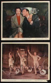8r200 IT'S ALWAYS FAIR WEATHER 4 color 8x10 stills '55 dancing Gene Kelly, Dan Dailey, Cyd Charisse