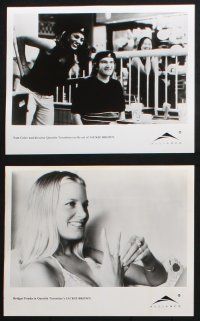 8r421 JACKIE BROWN 9 Canadian 8x10 stills '97 Quentin Tarantino, Grier, Samuel L. Jackson, De Niro!