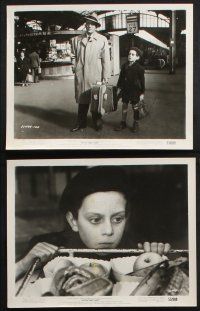 8r290 LITTLE BOY LOST 17 8x10 stills '53 cool art of Bing Crosby looming over WWII orphan on street!