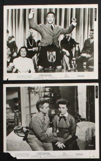 8r399 MAN CALLED PETER 10 8x10 stills '55 Richard Todd & Jean Peters make your heart sing with joy!
