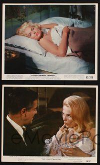 8r203 MARTHA HYER 4 color 8x10 stills '60s-70s sexy smile on bed & w/ Harvey, Hayes, Cummings!