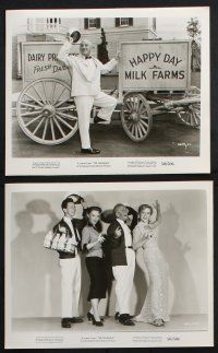 8r244 MILKMAN 30 8x10 stills '50 cool images of Donald O'Connor, Jimmy Durante, sexy Piper Laurie!