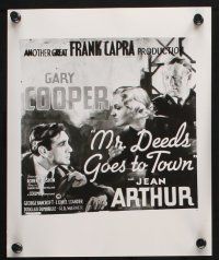 8r477 MR. DEEDS GOES TO TOWN 8 8x10 stills R78 Gary Cooper & sexy Jean Arthur, Frank Capra classic