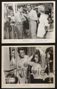 8r663 OPERATION PETTICOAT 5 8x10 stills '59 Cary Grant, Tony Curtis, Joan O'Brien, Hunnicut!