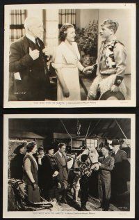 8r536 OUT WEST WITH THE HARDYS 7 8x10 stills '38 cowboy Mickey Rooney as Andy Hardy, Lewis Stone