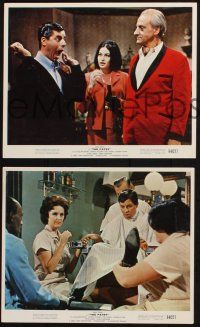 8r223 PATSY 3 color 8x10 stills '64 wacky star & director Jerry Lewis, Ina Balin
