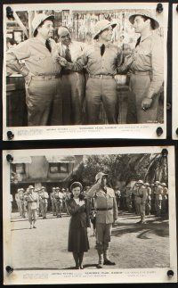 8r407 REMEMBER PEARL HARBOR 10 8x10 stills '42 Don 'Red' Barry gets vengeance, Alan Curtis!